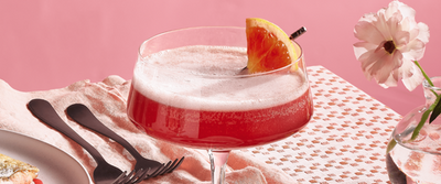 Blood Orange Gin Fizz